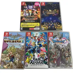 186000 ⑤Nintendo Switch ソフト ５点　まとめ売り　動作未確認