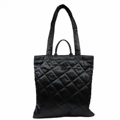 美品 21AW アクネ ストゥディオズ Acne Studios 2way シャイニー キルティング トートバッグ カバン 黒 ブラック/3 レディースのサムネイル
