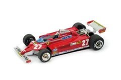Premium Collectibles 1/24 フェラーリ 126CK #27 F1 1981 ジル ヴィルヌーヴ Ferrari 126CK N27 Gilles Villeneuve FER2025-15