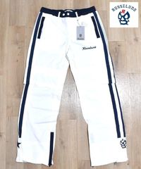 新品 ラッセルノ ゴルフ 2way レインパンツ ホワイト 防水 撥水