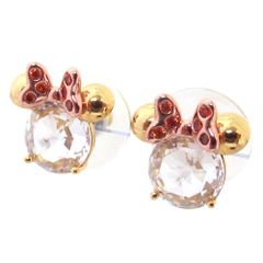 【新品 未使用】Kate spade ケイトスペード アウトレット アクセサリー ディズニー ミニーマウス Disney コラボ商品 ピアス K9266 960