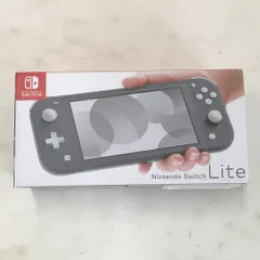 02w11860 Nintendo Switch Lite ニンテンドースイッチ ライト グレー 本体セット ※美品 【中古品】