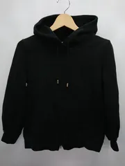 ◇ ⊆ BABYLONE バビロン バックジップ 長袖 プルオーバー パーカー サイズ38 ブラック レディース E  【1503040007514】のサムネイル