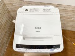 HITACHI 日立 全自動洗濯機 BEATWASH ビートウォッシュ BW-V80CE6 2019年製 洗濯容量8.0kg 上開き タテ型 縦型 ホワイト (他187)