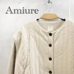 Amiur エミレ ロングコート 421040502 キルティング アウター F フリーサイズ アイボリー レディース ファッションのサムネイル