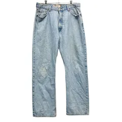 Levi's 505 デニムパンツ W38 アイスブルー リーバイス ジップフライ ジーンズ エジプト製 REGULAR FIT 古着卸 アメリカ仕入 2509-667