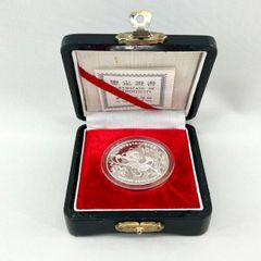 パンダ銀貨 10元 1991年 2oz 62.3g パンダ金額発行10周年記念
