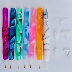 ダイヤモンドアートツール　樹脂ペン 1点+アタチッメント5種