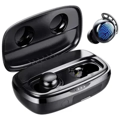 【赤字覚悟・最安挑戦】Bluetoothイヤホン FlyBuds3  ワイヤレスイヤホン IPX8 100時間再生 Type-C充電式 ハンズフリー通話 ノイズキャンセリング カナル型 コスパ レビューキャンペーン