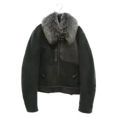 GUCCI (グッチ) トムフォード期 アナグマファー ボンバー ムートンジャケット ブラック 116474 XS022のサムネイル