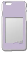 【新品未使用】iPhone6 Plus / 6s Plus アイフォン6sプラス クリア ハードケース (ラベンダー) 四角窓 アレンジ くすみカラー カバー スマホケース cl-iphone6splus-368