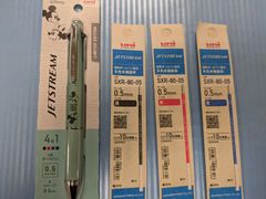 限定ミッキー＆ミニー柄　ジェットストリーム４＆１