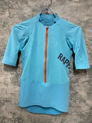 JG328 ラファ Rapha PRO TEAM GRAVEL JERSEY 半袖 サイクルジャージ 水色 XS