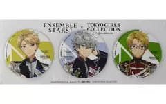 【中古】バッジ・ピンズ 集合 缶バッジセット(3種×各1個入り) 「あんさんぶるスターズ!×東京ガールズコレクション2020 SPRING/SUMMER」