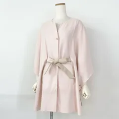 63g2 イタリア製 Loro Piana ロロピアーナ カシミヤポンチョ ケープ フリーサイズ ピンク カシミヤ100％ レディース 婦人のサムネイル