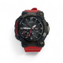 CASIO カシオ G-SHOCK FROGMAN フロッグマン 電波ソーラー アナログ腕時計 ブラック レッド GWF-A1000-1A4JF