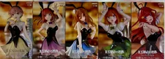 未開封　映画 五等分の花嫁 Trio-Try-iT Figure バニーver.　5種セット　まとめ売り　コンプリートセット