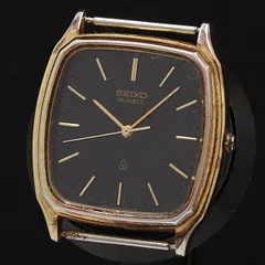Seiko 6030-5190 Gold Plated Rectangular Case 37x32mm Mens