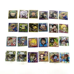 【★加古川物流】中古・未開封品 ワンピース にふぉるめーしょん ワンピース大海賊シール ウエハースシール LOG.9 シークレット有 まとめ 24枚セット ② 【741】
