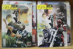 DVD 仮面ライダー響鬼 全12巻 ※ケース無し発送 レンタル落ち ZAA3