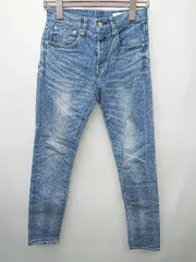 ◇ Θ green label relaxing グリーンレーベル リラクシング コットン デニム　パンツ サイズ36 ブルー レディース P  【1408200022126】