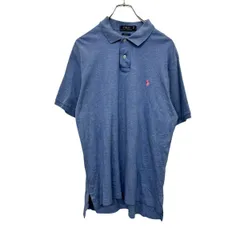 Polo Ralph Lauren 半袖 ポロシャツ L 李ブルー ポロラルフローレン 古着卸 アメリカ仕入 a707-5134