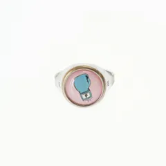 pointless journey トイリング - ライトブルー POINTLESS.JOURNEY のTOY RING 