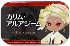 【中古】バッジ・ピンズ カリム・アルアジーム スクエア型缶バッジ～ネームバッジver.～vol.1 「ディズニー ツイステッドワンダーランド」 ナムコ限定