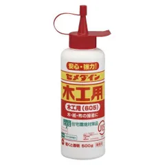 セメダイン 木工用605 ポリ500ｇ【業】 AE-196※沖縄および離島への発送不可です※のサムネイル
