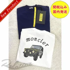 ★即日発送可★【MONCLER（モンクレール）】MONCLER GENIUS（モンクレールジーニアス）Moncler x Mercedes-Benz by NIGO Tシャツ（ホワイト、ネイビーブルー）
