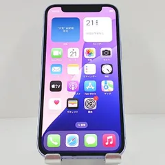 iPhone12 mini 64GB au パープル 送料無料 本体 c10716