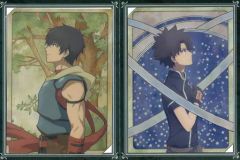 【中古】原画イラストボード Fate/Grand Order -神聖円卓領域キャメロット- 第3弾特典付き前売り券特典 フォルダ付きクリアポートレート C