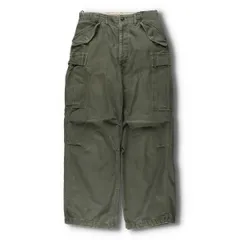 古着 70年代 M-65 米軍 ミリタリー カーゴパンツ USA製 メンズw32相当 ヴィンテージ/evb010963