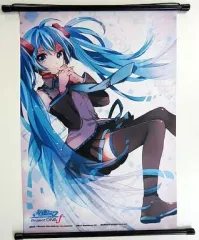 【中古】タペストリー 初音ミク ミニA3タペストリー 「PSVitaソフト 初音ミク -Project DIVA- f」 WonderGOO特典