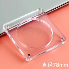缶バッジ ディスプレイケース　コレクションケース　直径78mmまで対応　高品質　1枚用