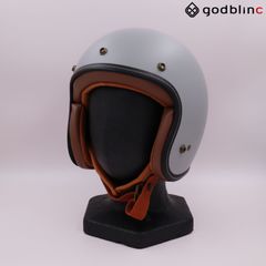 ZEALOT　フライボーイジェット2　CARBON HYBRID GRAY MATT/BROWN　FJ0023　XLサイズ　ジェットヘルメット