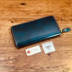 希少 久保田スラッガー×ヤクルトスワローズ ラウンドジップ長財布
