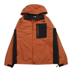 THE NORTH FACE ノースフェイス NP61208 ZEUS TRICLIMATE JACKET ゼウス トリクライメイト ダウン ジャケット オレンジ系 ブラック系 L【中古】のサムネイル