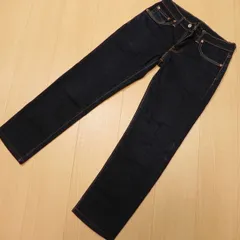 l757■ Levi's リーバイス 511 SLIM FIT ストレッチ スリム デニムパンツ W28 色濃いめ 古着