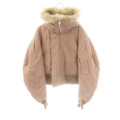 ファーファー furfur ミリタリーショートブルゾン ジャケット ジップアップ 中綿 F ピンク /NR ■OSのサムネイル