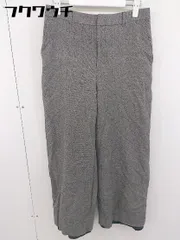 ◇ la.f… ラ エフ ウール系 ウエストゴム ワイドパンツ サイズ3 ブラウン系 レディース  【中古】 【1201060000736】