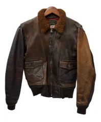 アヴィレックス AVIREX G-1 フライトジャケット ブラウン 40サイズ 201MT-3043 VB