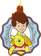 【中古】キーホルダー プーさん＆クリストファー・ロビン ラバーチャームコレクション 「一番くじ くまのプーさん HUNNY FUNNY STORY」 G賞