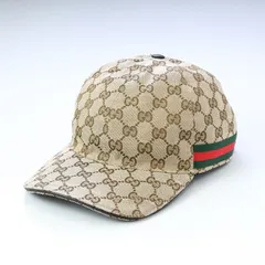 新品 グッチ GUCCI ベースボールキャップ キャップ 帽子 オリジナル GG キャンバス メンズ レディース 男女兼用 GG柄 ベージュ 200035 KQWBG 9791 父の日