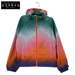 メゾンキツネ　MAISON KITSUNE ナイロンジャケット　L MAISON KITSUNE メゾンキツネ / テクニカルウール テキスチャ