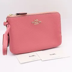 COACH ダブルファスナー ポーチ　新品未使用 2025年最新】coach コーチ ポーチ ダブルジップの人気アイテム