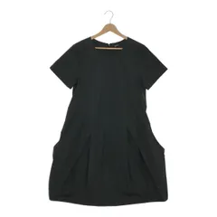 ジルサンダー ワンピース JDE428A 51 サイズ34 Jil Sander ネイビー ポリエステル 半袖 衣類 スカート H6616のサムネイル