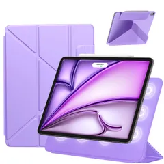 【大人気！】SANDUODD iPad Air 11インチ ケース M2/M3 (2024/2025、第6/7世代)/iPad Air 第5/4世代 (2022/2020)/iPad pro 11インチ ケース(2018)専用 横置＆縦置 角度調整可能 三角形