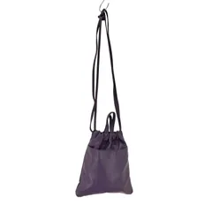 メゾンスペシャル MAISON SPECIAL Vegan Leather Shoulder Drawstring Bag フェイクレザー巾着バッグ メンズ 表記無 のサムネイル