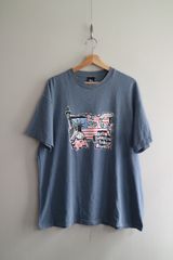 90s OLD STUSSY NEW YORK  プリントTシャツ オールドステューシー